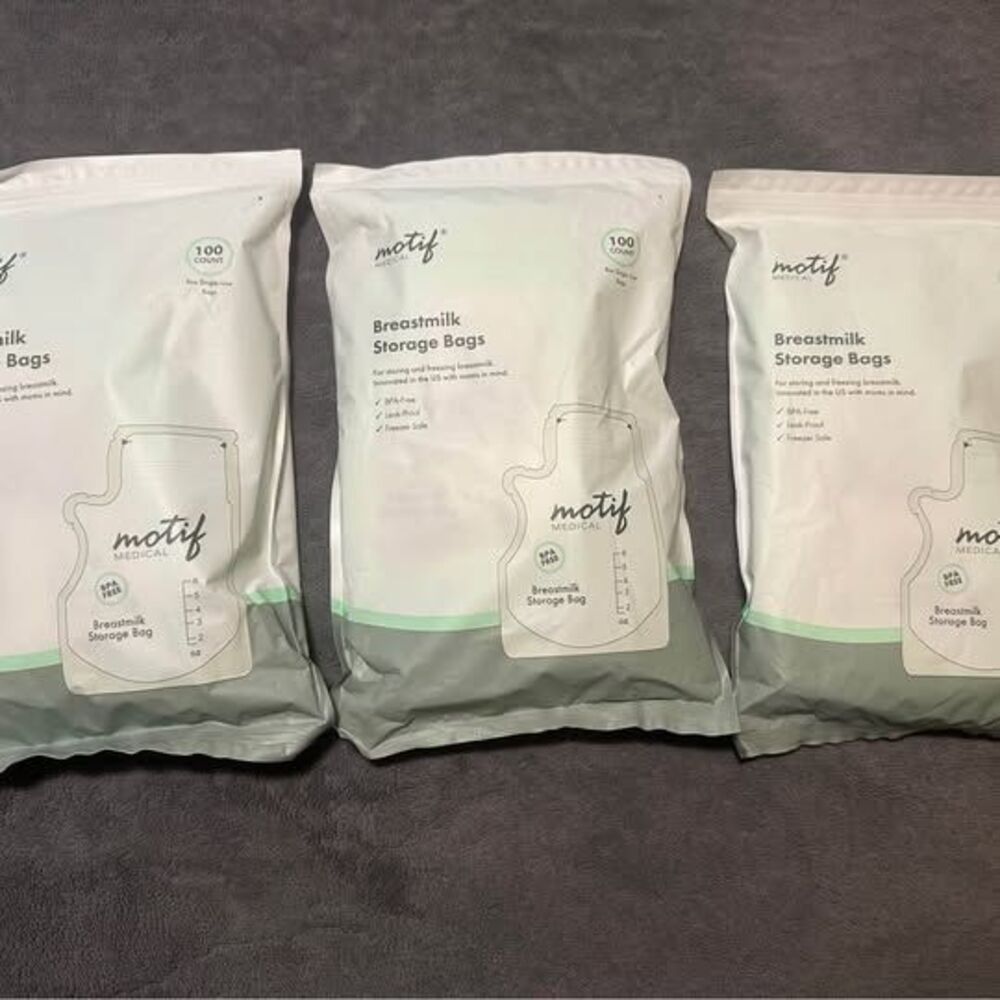 NEW Motif Medical Breast Milk Storage Bags 8oz BUNDLE (300 Count)